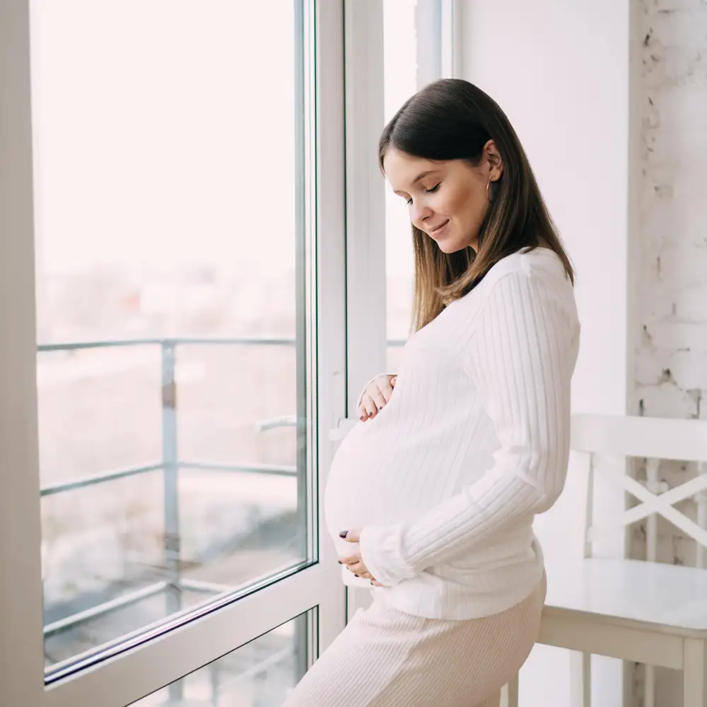 pregnant woman